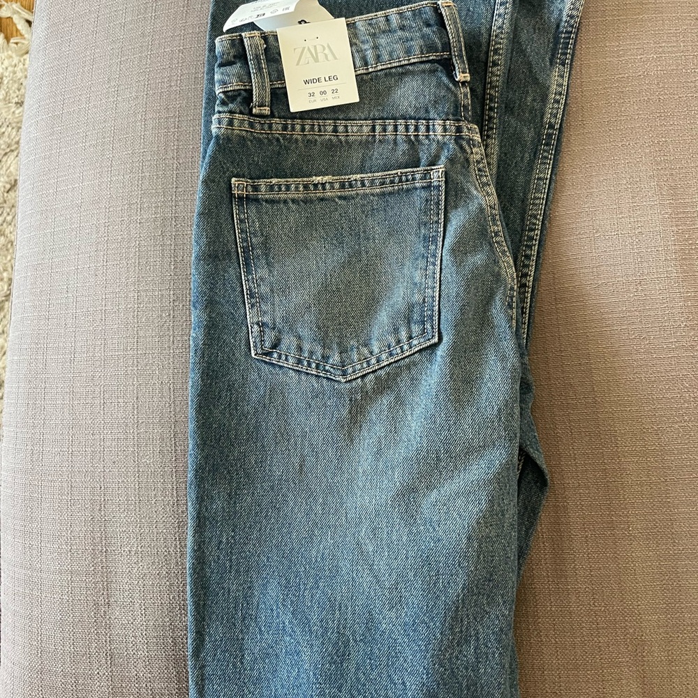 NWT Zara Wide Leg Jeans